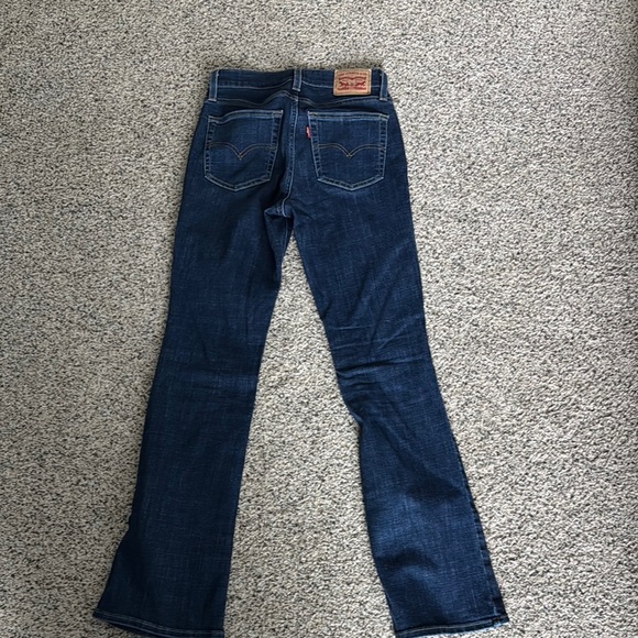 High Rise Blue Jeans - Picture 3 of 5